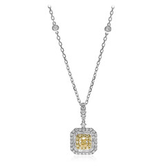 Collier en or et Diamant SI2 jaune (CIRARI)