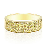 Bague en or et Diamant Jaune Canari SI