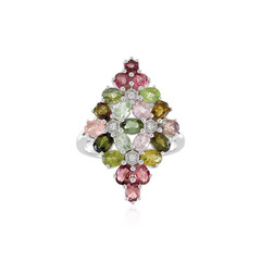 Bague en argent et Tourmaline