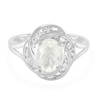 Bague en argent et Orthose