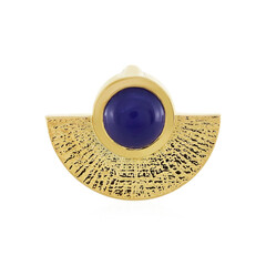 Pendentif en argent et Calcédoine bleue