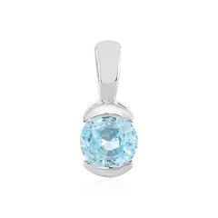 Pendentif en argent et Zircon de Ratanakiri