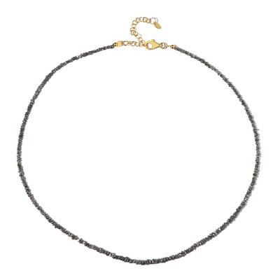 Collier en argent et Diamant couleur argent