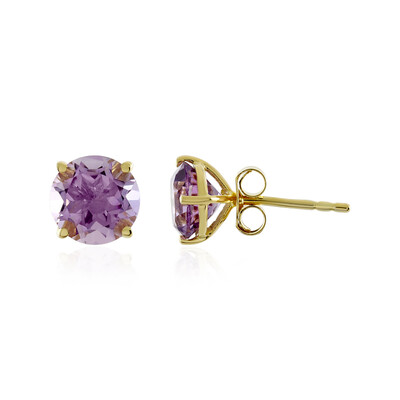 Boucles d'oreilles en argent et Quartz azur