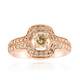 Bague en or et Diamant rose de France VS1 d'Argyle (Annette)