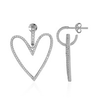 Boucles d'oreilles en argent et Zircon