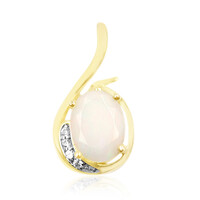 Pendentif en or et Opale Welo