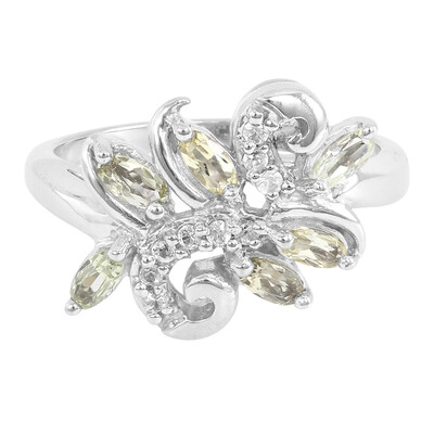 Bague en argent et Tourmaline
