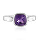 Bague en argent et Améthyste de Sibérie