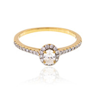 Bague en or et Diamant SI2 (H)