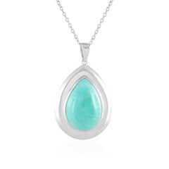 Collier en argent et Amazonite