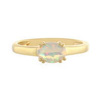 Bague en argent et Opale Welo