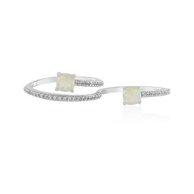 Bague en argent et Opale Welo (de Melo)