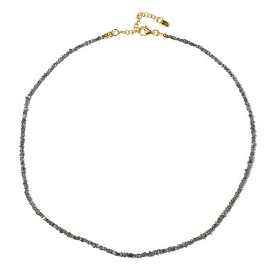 Collier en argent et Diamant couleur argent