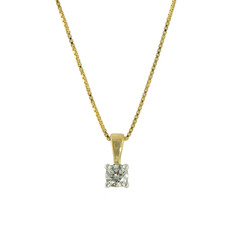 Collier en or et Diamant SI