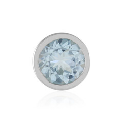 Pendentif en argent et Topaze bleu ciel