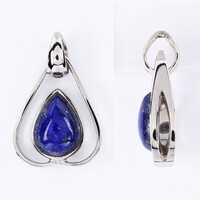 Pendentif en argent et Lapis-Lazuli