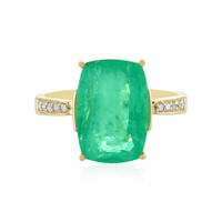 Bague en or et Emeraude d'Ethiopie (AMAYANI)