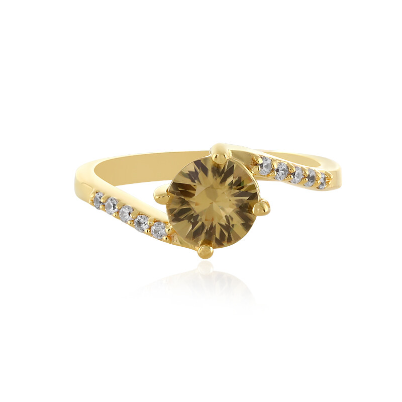 Zircon Jaune De Tanzanie 3,60 Ct - Coupe Coussin, Clarté VS1, Neuf Sans Emballage