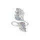 Bague en argent et Opale d'Australie