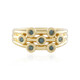 Bague en argent et Diamant bleu I2