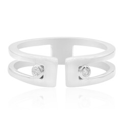 Bague en argent et Diamant I1 (G)