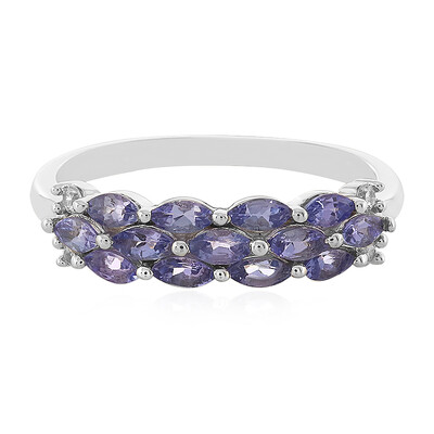 Bague en argent et Tanzanite