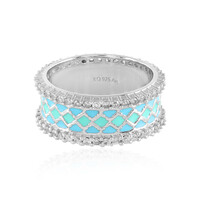 Bague en argent et Zircon