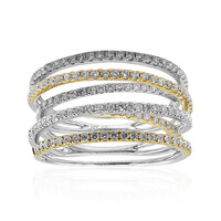 Bague en or et Diamant SI2 (H) (CIRARI)