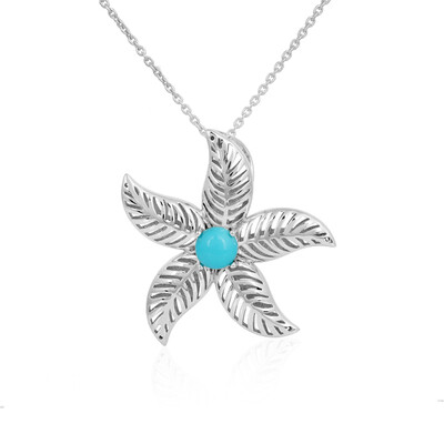 Collier en or et Turquoise Sleeping Beauty (Ornaments by de Melo)
