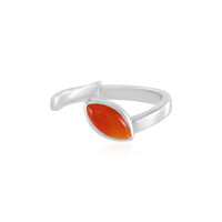 Bague en argent et Cornaline