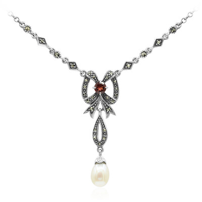 Collier en argent et Perle de culture d'eau douce