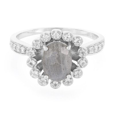 Bague en argent et Labradorite