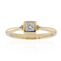 Bague en or et Diamant IF (D)