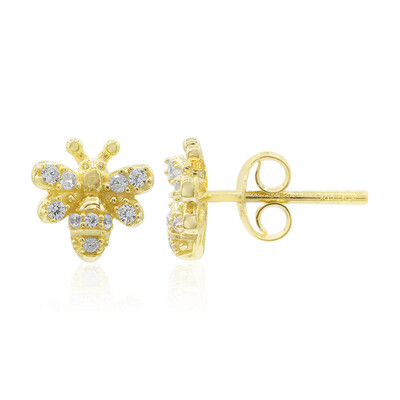Boucles d'oreilles en argent et Zircon