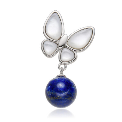 Pendentif en argent et Lapis-Lazuli