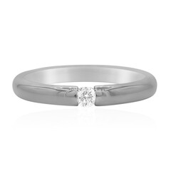 Bague en argent et Diamant I1 (G)