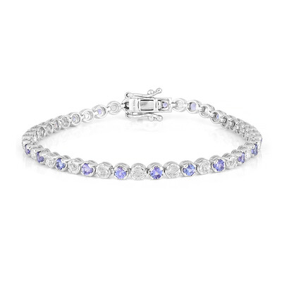 Bracelet en argent et Tanzanite