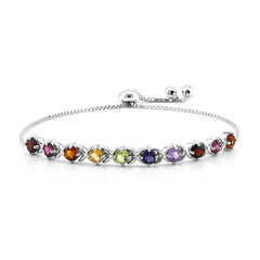 Bracelet en argent et Grenat