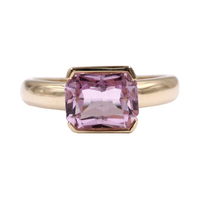 Bague en or et Kunzite