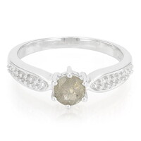 Bague en argent et Spectrolite