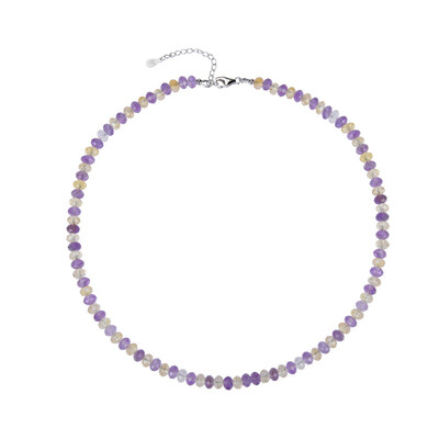 Collier en argent et Amétrine