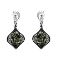 Boucles d'oreilles en argent et Ambre baltique