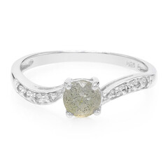 Bague en argent et Spectrolite
