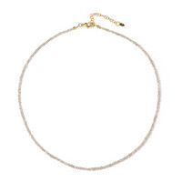 Collier en argent et Diamant fantaisie