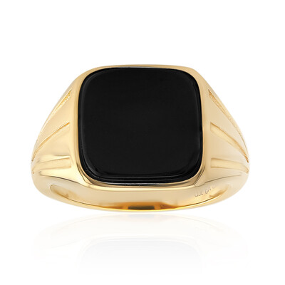 Bague en argent et Onyx noir