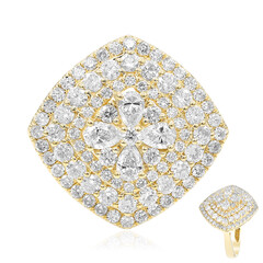 Bague en or et Diamant SI1 (H) (CIRARI)
