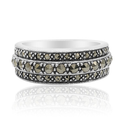 Bague en argent et Marcassite