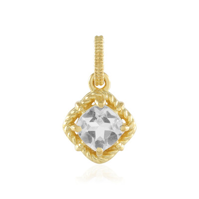 Pendentif en argent et Topaze blanche