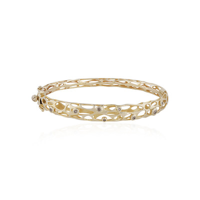 Bracelet en or et Diamant champagne I1 (Ornaments by de Melo)